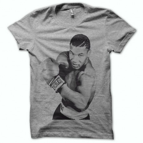 camiseta Mike Tyson gris
