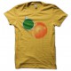 camiseta radar bola cristal dragon ball amarillo