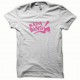 Bada Bing camiseta rosa / blanco