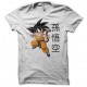 T-shirt Son Goku 孫悟空 dragon ball white