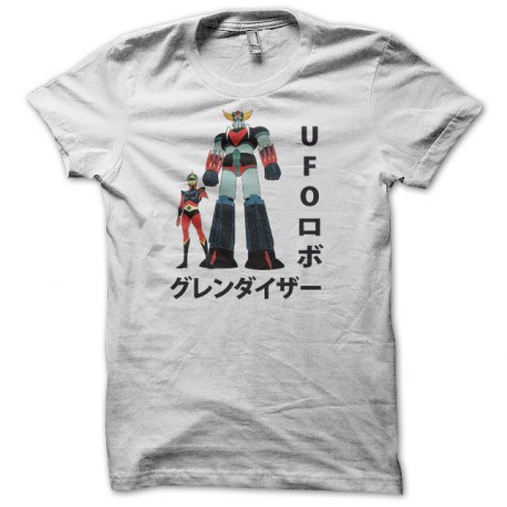 camiseta Goldorak UFOロボ グレンダイザー blanco
