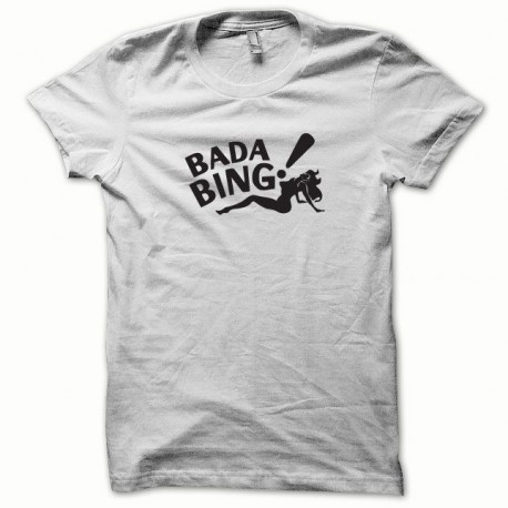 Tee shirt Bada Bing noir/blanc