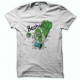 camiseta Homer simpson parodia hulk blanco