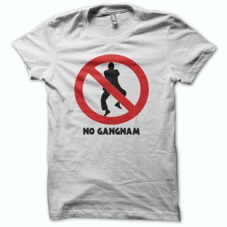 camiseta no Gangnam Style  강남 스타일 blanco