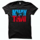 Tee shirt Muay Thai picto2 / noir