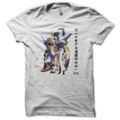 T-shirt Code Geass コードギアス 反逆のルルーシュ white