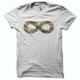 Tee shirt Marijuana infini vert/blanc