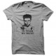 Tee shirt Fight Club in tyler we trust gris