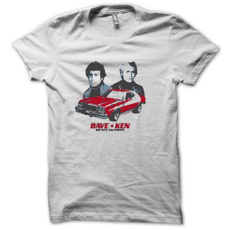 T-shirt Starsky et Hutch black/white