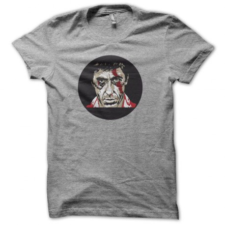 Tee shirt Scarface tony montana gris