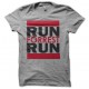 T-shirt Forrest gum Run forrest gump gray