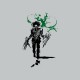 Tee shirt Edward aux mains d'argent blanc