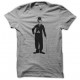 Tee shirt Charlie Chaplin gris