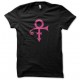 T-shirt Prince Love Symbol pink/black