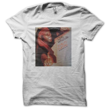 Tee shirt Kung fu fighting carl douglas vintage blanc