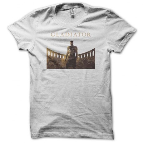 Tee shirt Gladiator blanc