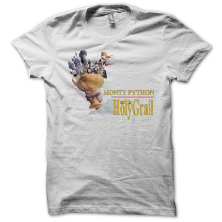 Tee shirt Monty Python Sacré Graal blanc