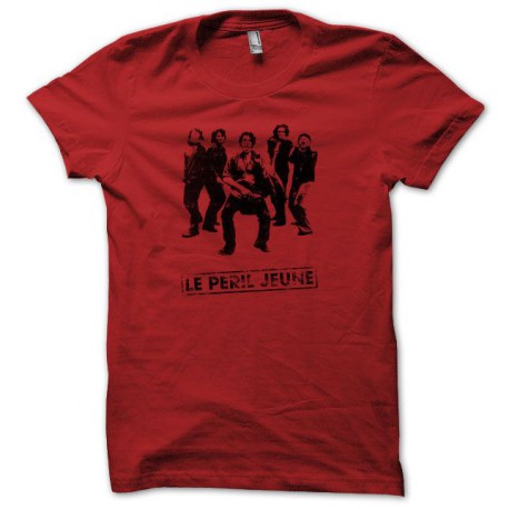 Tee shirt Le péril jeune rouge