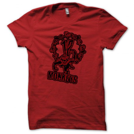 Tee shirt L'armée des 12 singes rouge