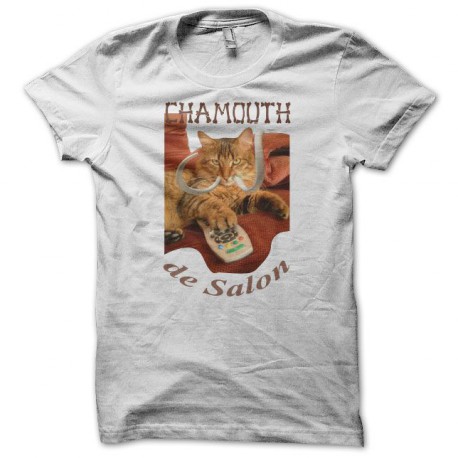 Tee shirt  Chamouth de salon blanc