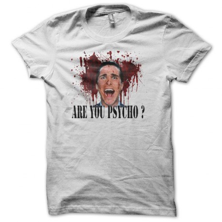 Tee shirt American Psycho blanc