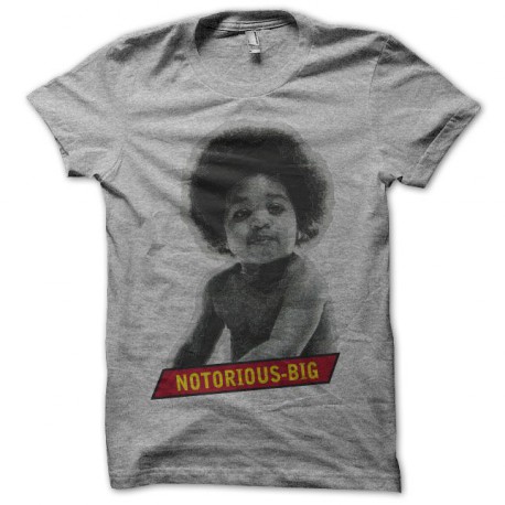 camiseta Notorious big gris