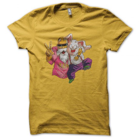 Tee shirt Tortue génial  & Oolon dragon ball jaune
