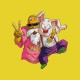 Tee shirt Tortue génial  & Oolon dragon ball jaune