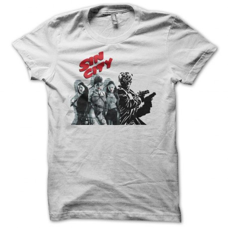 Tee shirt Sin City mix blanc