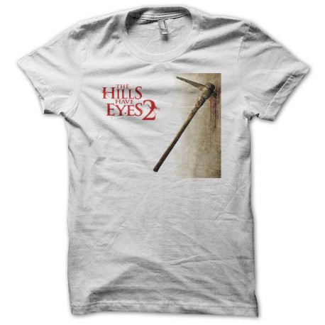 Tee shirt La colline a des yeux blanc