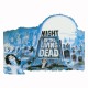 Camiseta La noche de los muertos vivientes blanco
