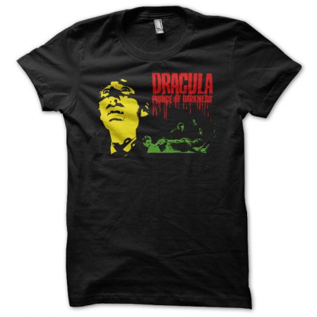 Tee shirt Dracula prince des ténèbres noir