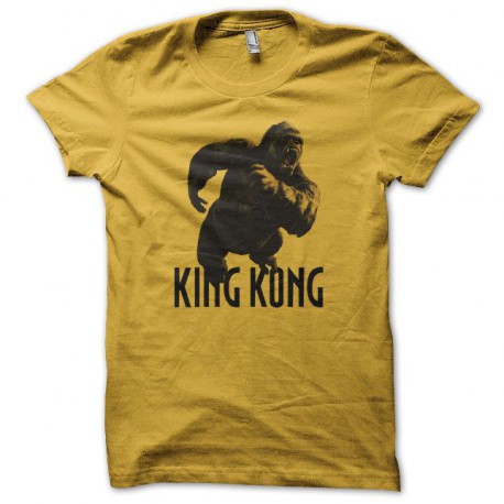 T-shirt King Kong yellow