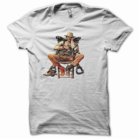 Tee shirt Mon nom est personne blanc