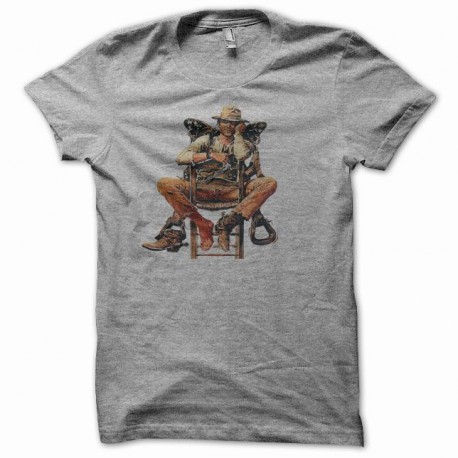 Tee shirt Mon nom est personne gris