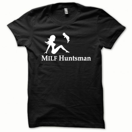 Tee shirt MILF Huntsman blanc/noir