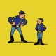 Tee shirt Les tuniques bleues jaune