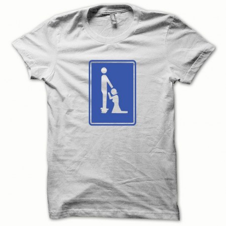 Tee shirt Kamasutra Pornstar bleu/blanc