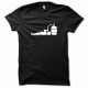 Shirt Barrel of beer white / black