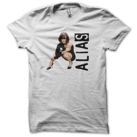 Tee shirt Alias Sydney Bristow blanc