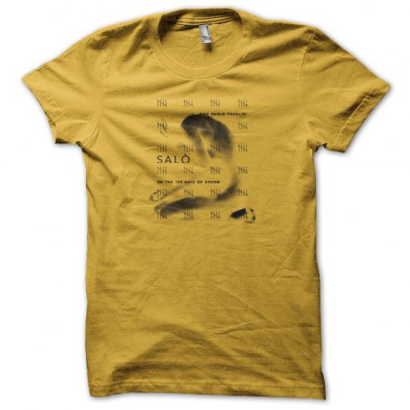 Tee shirt Salò ou les 120 Journées de Sodome jaune