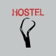 T-shirt Hostel gray