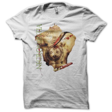 Tee shirt Necromentia blanc
