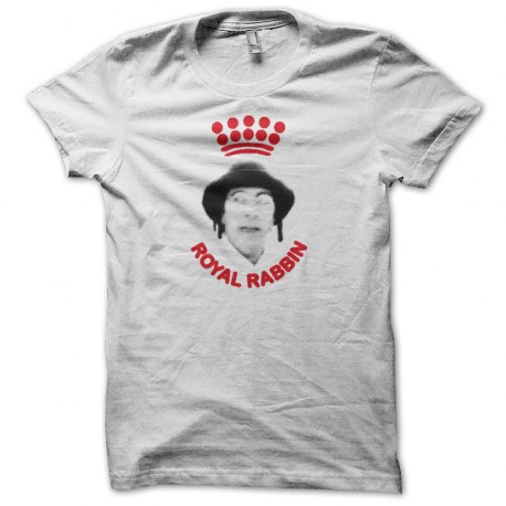 camiseta  Les Nuls Royal Rabbin blanco