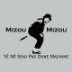 camiseta  Les Nuls Mizou Mizou parodie Johnny Walker gris