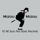 T-shirt  Les Nuls Mizou Mizou parodie Johnny Walker gray