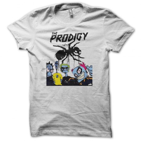 Tee shirt Prodigy The Fat of the Land blanc