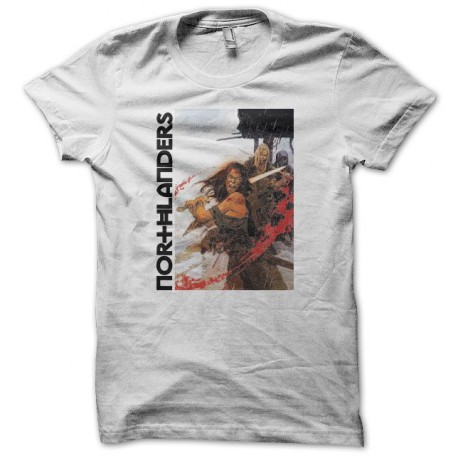 Tee shirt Northlanders blood sword blanc