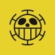 Tee shirt manga One piece sigle rare jaune