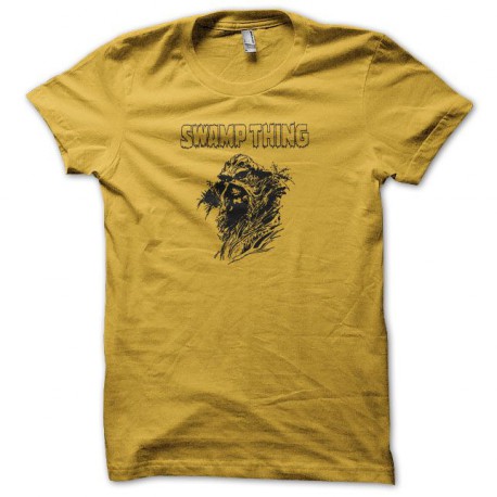 Tee shirt Swamp Thing jaune